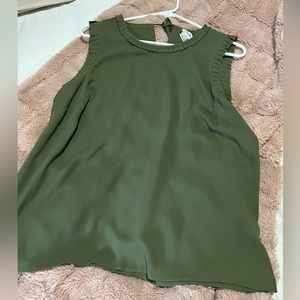 J. Crew Sleeveless Blouse